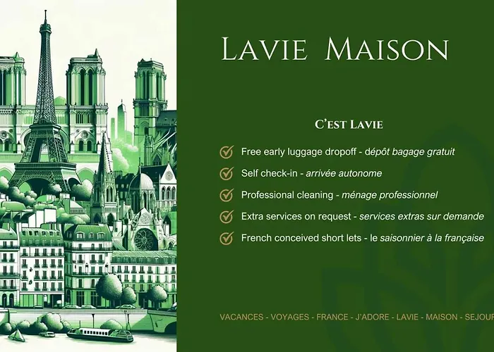 Lavie Maison Elevated By The Eiffel Tower Apartmán *